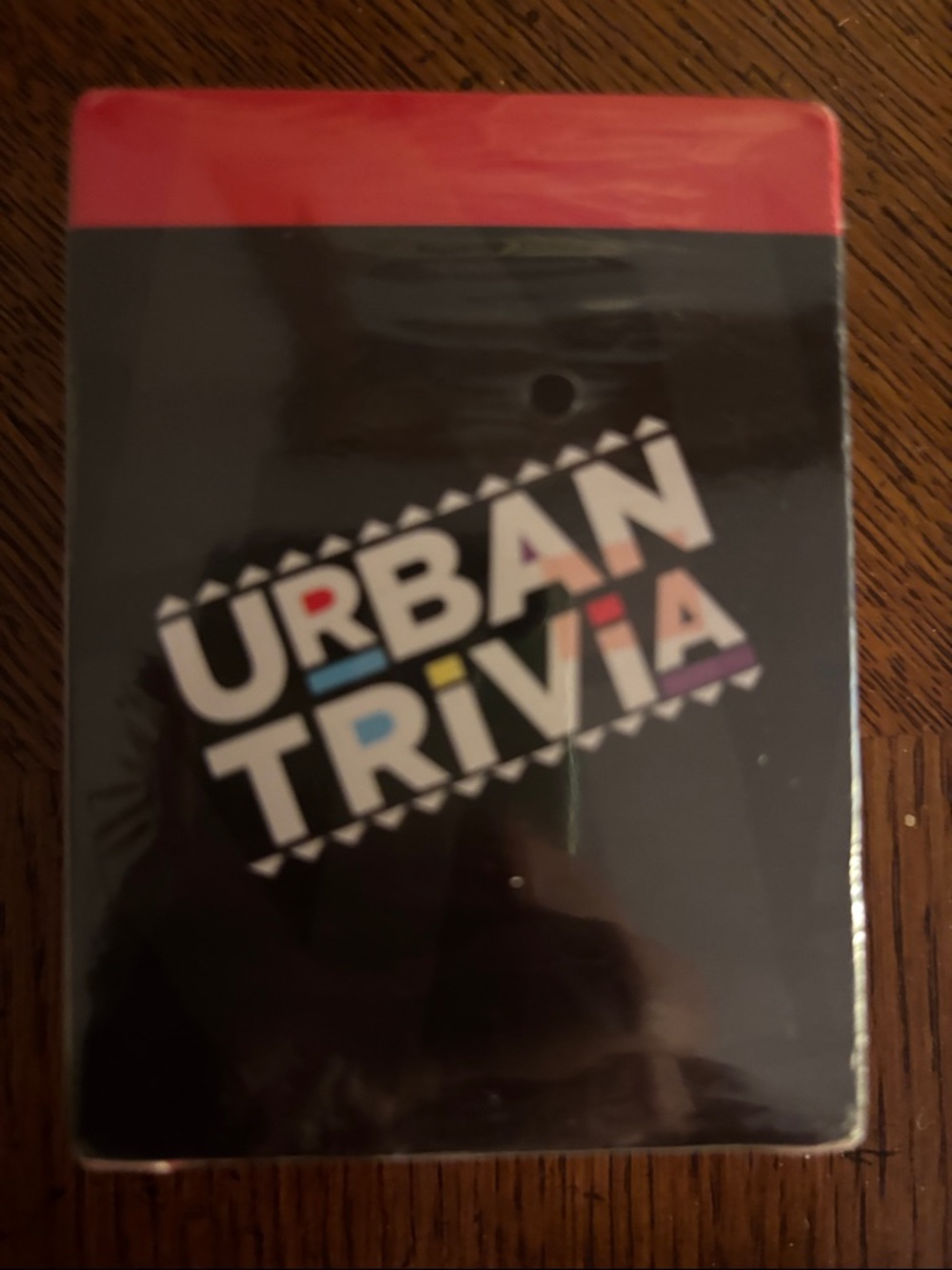 Urban Trivia Card Deck - Colorful Logo